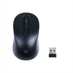 Ewent EW3218 Raton Inalambrico USB 1600dpi - 4 Botones - Uso Ambidiestro - Color Negro