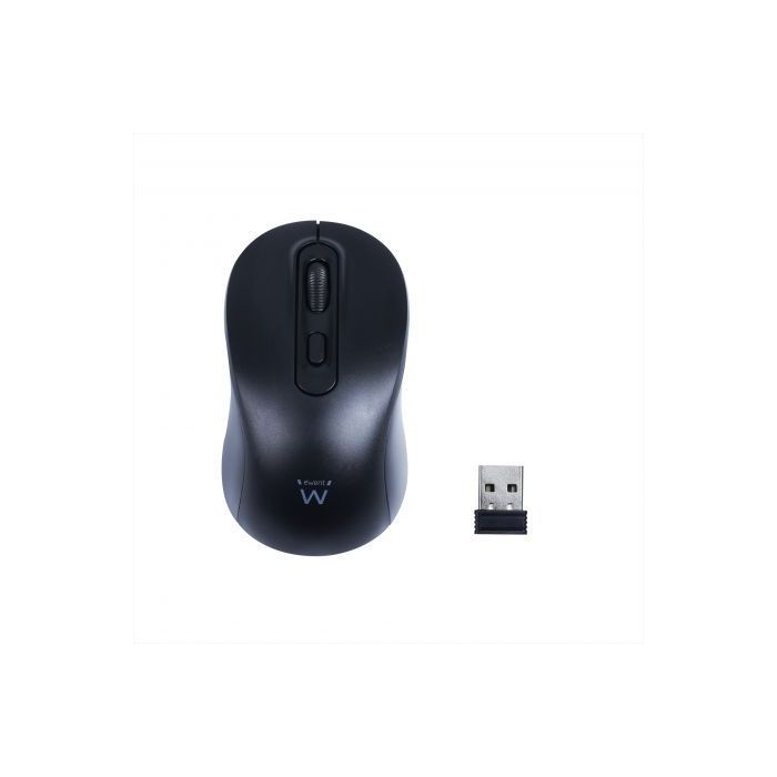 Ewent EW3218 Raton Inalambrico USB 1600dpi - 4 Botones - Uso Ambidiestro - Color Negro