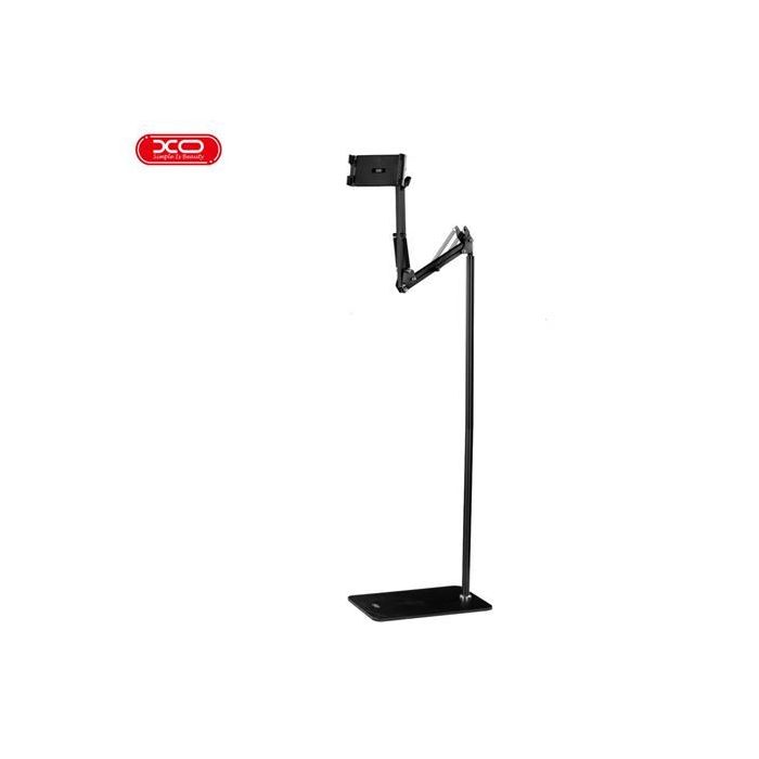 XO C137 Soporte de Suelo para Smartphone y Tablet - Ajustable - Color Negro