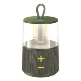 XO F59 Altavoz Bluetooth 5W con Lampara Camping - Color Verde