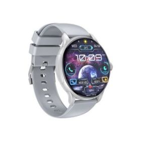 XO J11 Reloj Smartwatch Pantalla Redonda 2.06" HD - Asistente de Voz - Control de Musica - Always On Display - Llamadas BT - IP68 - Color Plata