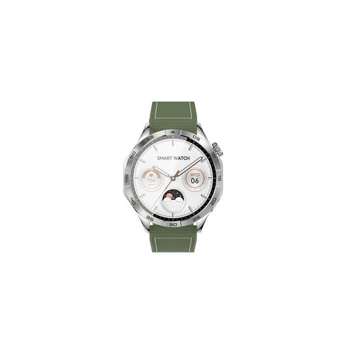 XO WATCH4 Reloj Smartwatch Pantalla Redonda 1.43" AMOLED - Llamadas BT - Multideporte - IP68 - Color Verde