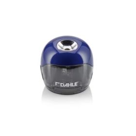 Dahle 250 Afilalapices Electrico - Para Lapices de Ø 8mm - Gran Deposito Transparente - Alimentacion con Pilas AA - ColorAzul