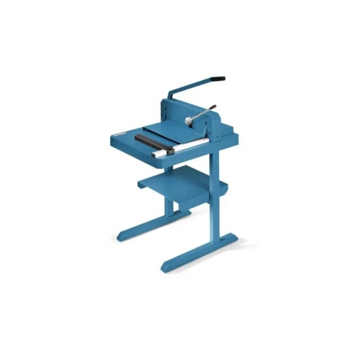 Dahle 842 Guillotina para Gruesos de Palanca con Capacidad hasta 300 Hojas - Cuchilla Superior Acero de Solingen - Mesa Metalica - Regleta de Corte Cambiable