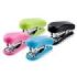 Novus Pack de 12 Mini Grapadoras Compactas - Hasta 12 Hojas - Grapado Cerrado y Abierto - Cada Grapadora Incluye 320 Grapas - Colores Surtidos