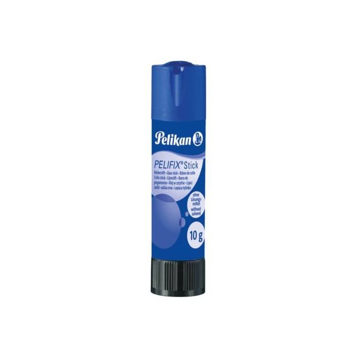 Pelikan Pelifix Pegamento en Barra 10gr - Ideal para Papel, Cartulina, Fotografias etc... - Facil Apertura