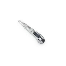 Dahle 10880 Profesional Cuter con Cuchilla de 9mm - Cuerpo Metalico - Mecanismo Automatico de Bloqueo - Guia Metalica