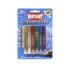 Instant Glitter Glue Metallic Pack de 6 Tubos de Pegamento con Purpurina 10.5ml - Para Distintas Superficies - Sin Disolventes - Colores Metalicos Surtidos