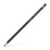 Faber-Castell Goldfaber 1221 Lapiz de Grafito H - Alta Calidad - Resistente a la Rotura - Cuerpo en Azul y Rayas Doradas