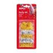 Apli Confeti Estrella Surtido - Ideal para Fiestas, Bodas, Celebraciones Infantiles, Manualidades y Carnaval - Color Oro y Plata