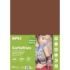 Apli Cartulina Marron A4 170g 50 Hojas