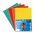 Fabrisa Pack de 50 Cartulinas 180 g/m² - Tamaño A4 - Colores Fuertes Surtidos