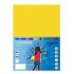 Fabrisa Pack de 50 Cartulinas 180 g/m² - Tamaño A4 - Color Amarillo Fuerte