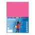 Fabrisa Pack de 50 Cartulinas 180 g/m² - Tamaño A4 - Color Fucsia