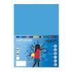 Fabrisa Pack de 25 Cartulinas 180 g/m² - Tamaño A3 - Color Azul Turquesa