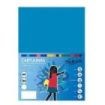Fabrisa Pack de 50 Cartulinas 180 g/m² - Tamaño A4 - Color Azul Medio
