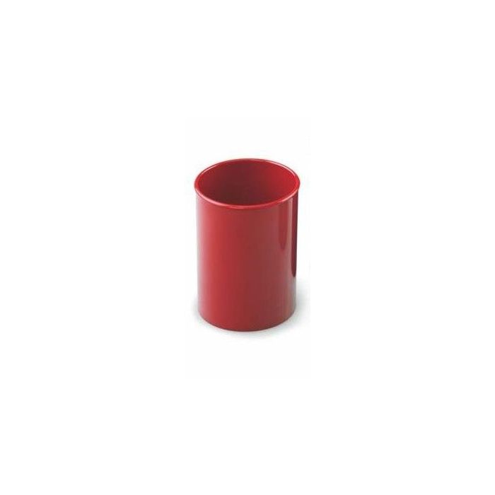Faibo Cubilete Redondo 7.8x10cm - Fabricado en Poliestireno - 100% Reciclable - Color Rojo