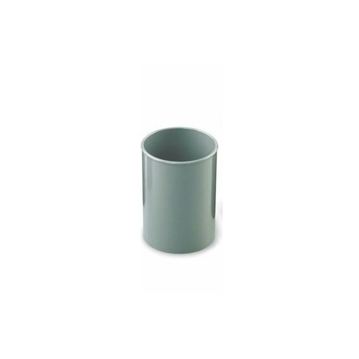 Faibo Cubilete Redondo 7.8x10cm - Fabricado en Poliestireno - 100% Reciclable - Color Gris