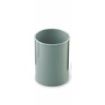 Faibo Cubilete Redondo 7.8x10cm - Fabricado en Poliestireno - 100% Reciclable - Color Gris