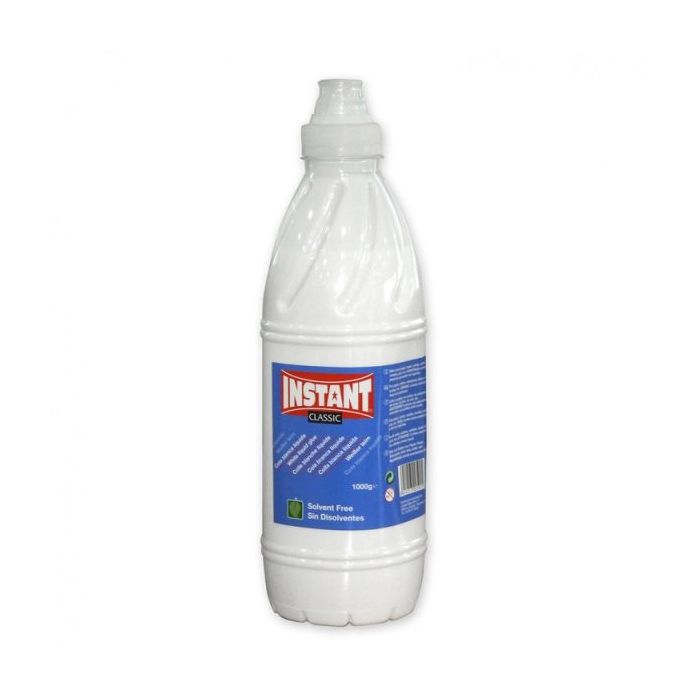Instant Classic Cola Blanca 1000gr - Apto para Uso Infantil y/o Domestico - Sin Disolventes - Color Blanco