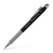 Faber-Castell Apollo Portaminas - Trazo 0.5mm - Agarre Ergonomico - Goma de Borra Integrada - Cuerpo Color Negro