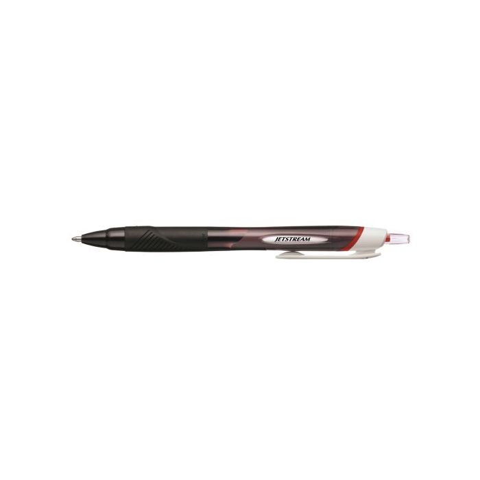 Uni-ball JetStream Sport SXN-150E Boligrafo Retractil - Punta de Bola 1mm - Tinta Pigmentada Resistente al Agua y Luz - Secado Instantaneo - Color Rojo