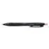 Uni-ball JetStream Sport SXN-157E Boligrafo Retractil - Punta de Bola 0.7mm - Trazo 0.35mm aprox. - Secado Instantaneo - Ideal para Zurdos - Color Rojo