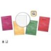 Golden Pack de 10 Cuadernos Espiral 80 Hojas 60gr Cuadricula - Tamaño Folio - Tapa Normal Plastificada - Colores Surtidos