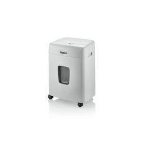 Dahle ShredMATIC 90 Destructora de Papel Automatica Corte en Particulas P-4 - Autoalimentacion 90 Hojas, Manual 10 Hojas - Papelera de 23L - Color Gris Claro