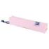Oxford Live & Go Estuche Cuadrado Pequeño - Material Acolchado - Goma Elastica para unirlo al Cuaderno - Color Rosa
