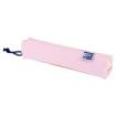 Oxford Live & Go Estuche Cuadrado Pequeño - Material Acolchado - Goma Elastica para unirlo al Cuaderno - Color Rosa