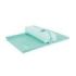 Oxford Live & Go Estuche Rectangular Mediano - Material Acolchado - Goma Elastica para unirlo al Cuaderno - Color Azul