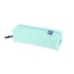 Oxford Live & Go Estuche Cuadrado Grande - Material Acolchado - Goma Elastica para unirlo al Cuaderno - Color Azul