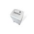 Dahle 306 Team Destructora de Papel Manual Corte en Particulas P-3 - Destruye hasta 20 Hojas - Papelera de 60L - Ruedas Giratorias con Freno - Color Blanco
