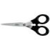 Leitz Tijeras de Acero Inoxidable 16.5cm - Ideales para Casa, Colegio, Oficina - Color Negro