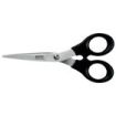Leitz Tijeras de Acero Inoxidable 16.5cm - Ideales para Casa, Colegio, Oficina - Color Negro