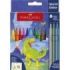 Faber-Castell Edicion Dinosaurios Pack de 13 Rotuladores de Colores - 10 Colores Clasicos + 3 Colores Metalizados - Incluye Pegatinas de Dinosaurios - Tinta a Base de Agua - Colores Surtidos