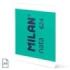 Milan Nata 624 Libreta Encolada Formato A4 Liso - 48 Hojas de 95 gr/m2 - Microperforado - Color Verde