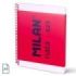 Milan Nata 624 Cuaderno Espiral Formato A4 Cuadricula 5x5mm - 80 Hojas de 95 gr/m2 - Microperforado, 4 Taladros - Color Rosa