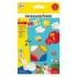 Eberhard Faber Mini Kids Pack con 4 Botes 50gr de Pasta de Modelar + 2 Herramientas - 90% Ingredientes Naturales - Facil de Lavar - Colores Blanco, Amarillo, Rojo y Azul