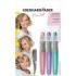 Eberhard Faber Pack de 3 Tizas Pastel para el Cabello + 1 Mini Peine - Aplicar sobre el Cabello Seco - Utilice el Peine para Dispensar el Color - Facil de Lavar - Colores Rosa, Violeta, Turquesa Pastel