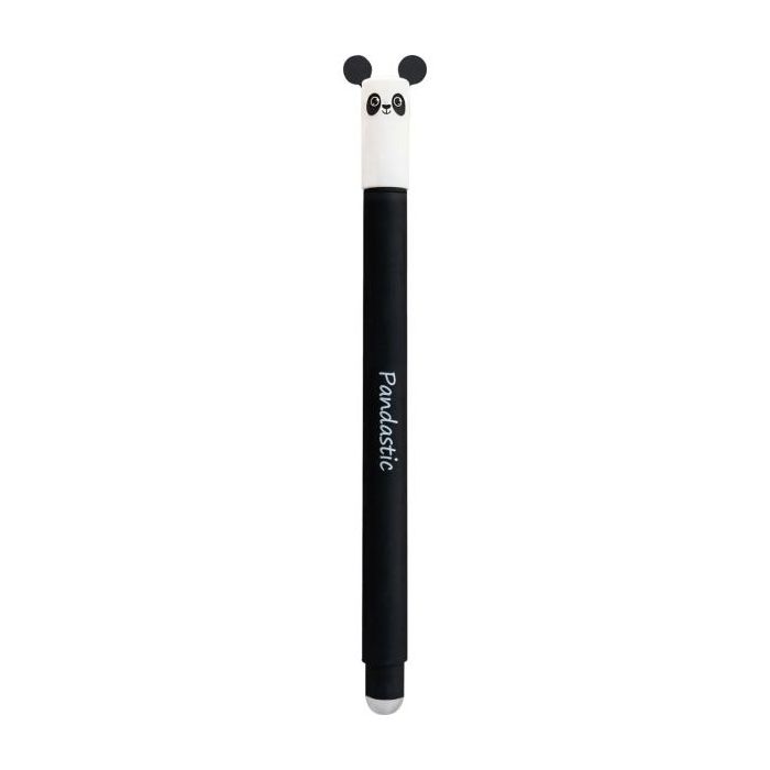 Eberhard Faber Animal Erase It! Boligrafo Borrable Tinta Gel Azul - Trazo 0.7mm - Tacto Soft - Diseño Panda