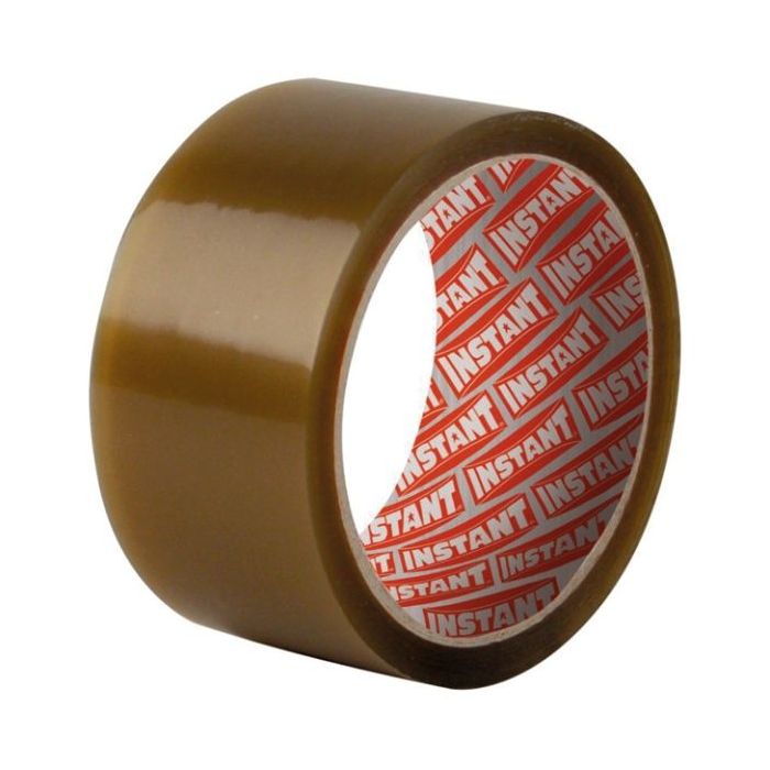 Instant Classic Precinto de Embalar 50mm x 66 Metros - Fabricado en Polipropileno - Color Marron