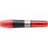 Stabilo Luminator Marcador Fluorescente - Mayor Suministro de Tinta - Zona de Agarre - Trazo entre 2 y 5mm - Color Rojo