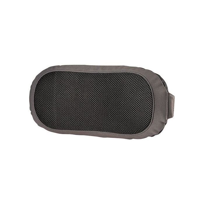 Fellowes I-Spire Series Cojin Lumbar - Correa Ajustable - Fabricado en Suave Espuma - Color Negro/Gris