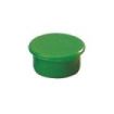 Dahle 95513 Pack de 10 Imanes para Pizarra Blanca - Diametro de 13mm - Color Verde