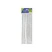 Bismark Pack de 2 Reglas Milimetradas 30cm - Con Plantilla de Caracteres Rotulables - Ideal para Colegio - Fabricada en Plastico - Transparente