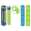 Bismark Regla Flexible 20cm - Fabricada en PVC - Ideal para Colegio - Colores Azul y Verde Aleatorios