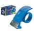 Bismark Precintadora Metalica de Mano para Rollos de hasta 50mm de Ancho - Cuchilla de Acero - Color Azul