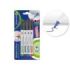 Bismark Pack de 4 Rotuladores para Pizarra Blanca - Punta Redonda 2mm - Colores Surtidos